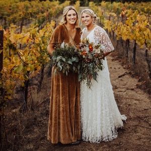 Baltic Born velvet tie dress.